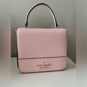 Kate Spade Staci Square Crossbody
Chalk Pink with card holder